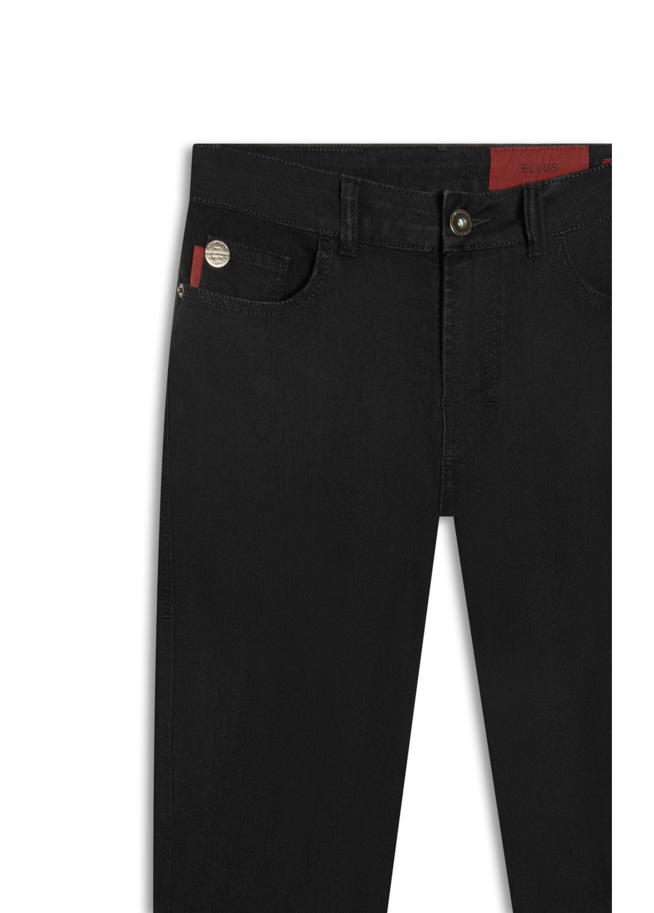 Calça First Black Skinny Flare Lav. Amaciado