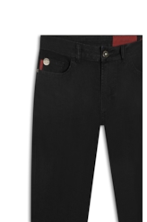 Calça First Black Skinny Flare Lav. Amaciado