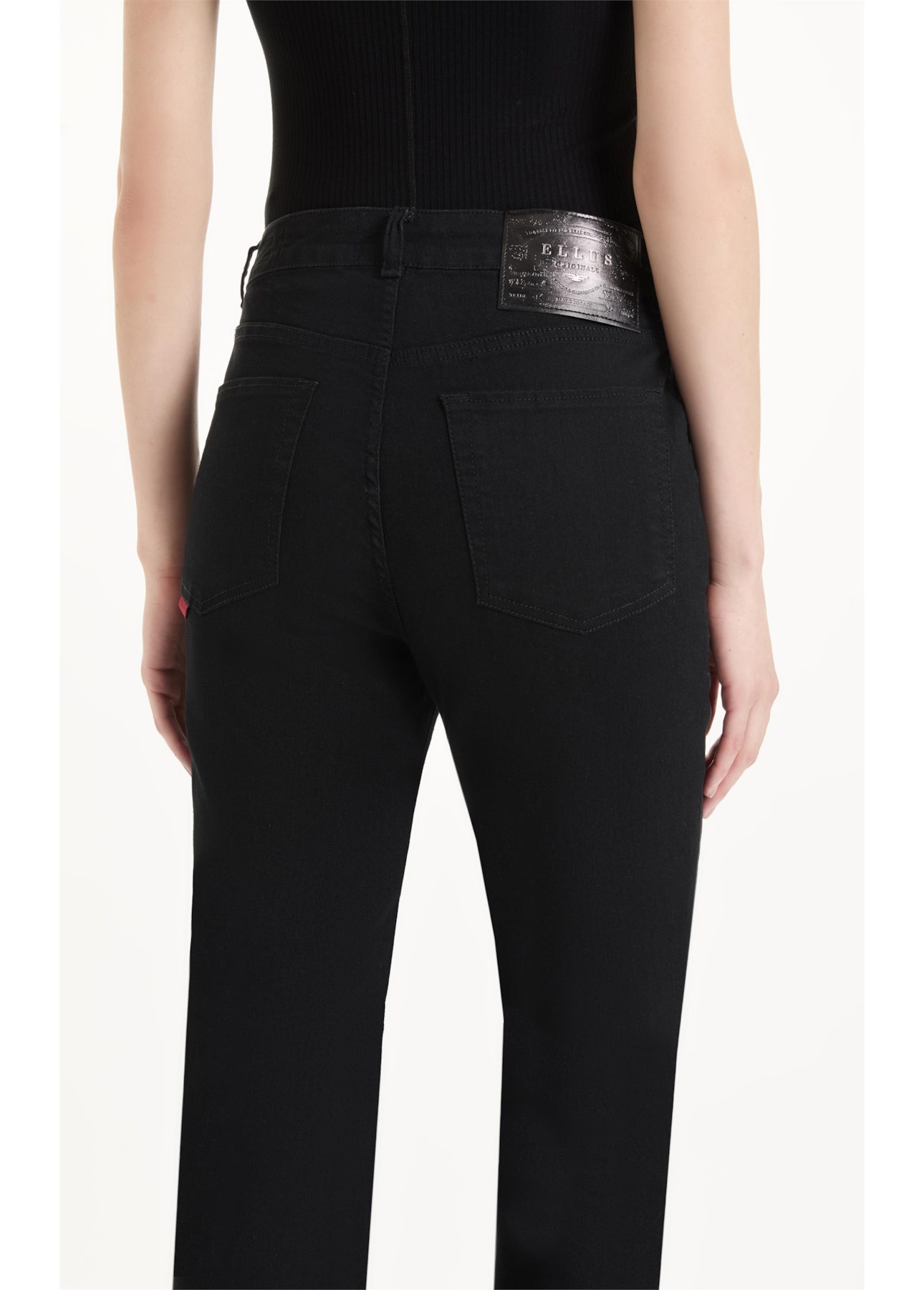 Calça First Black Slim Amaciado