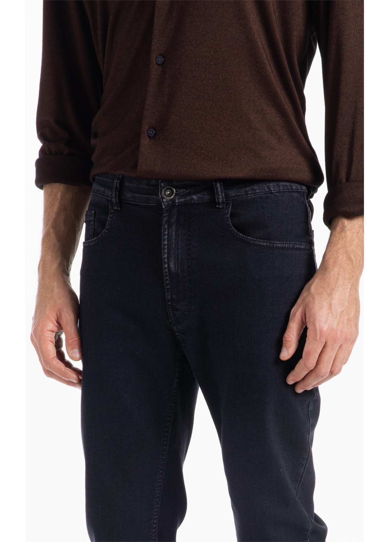 Calça First Black Slim Lav.Black