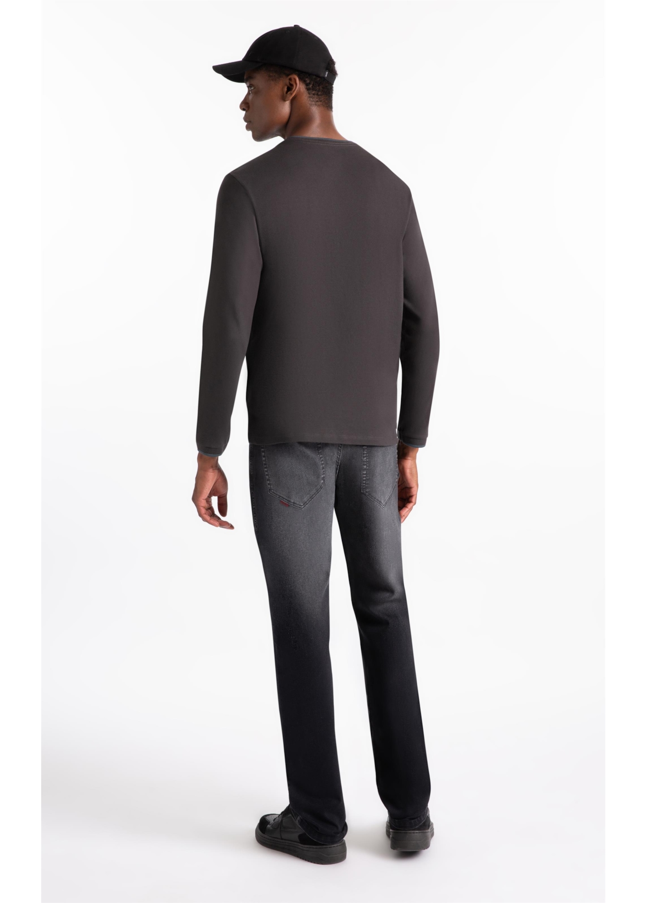 Calça First Black Slim Lav.Escuro