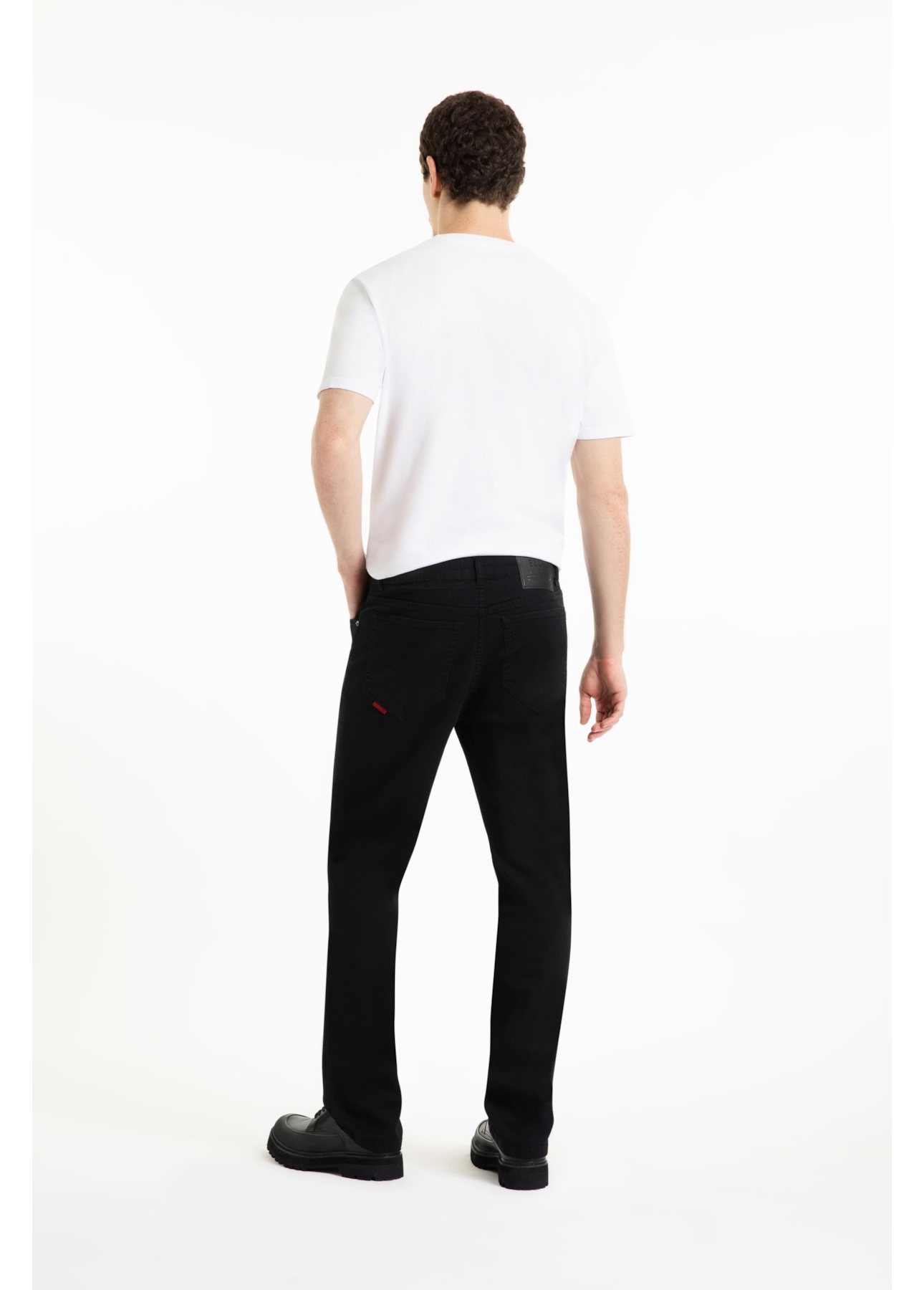 Calça First Black Straight 35 Amaciado