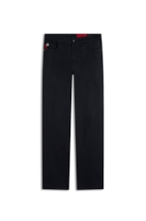 Calça First Black Straight 35 Amaciado