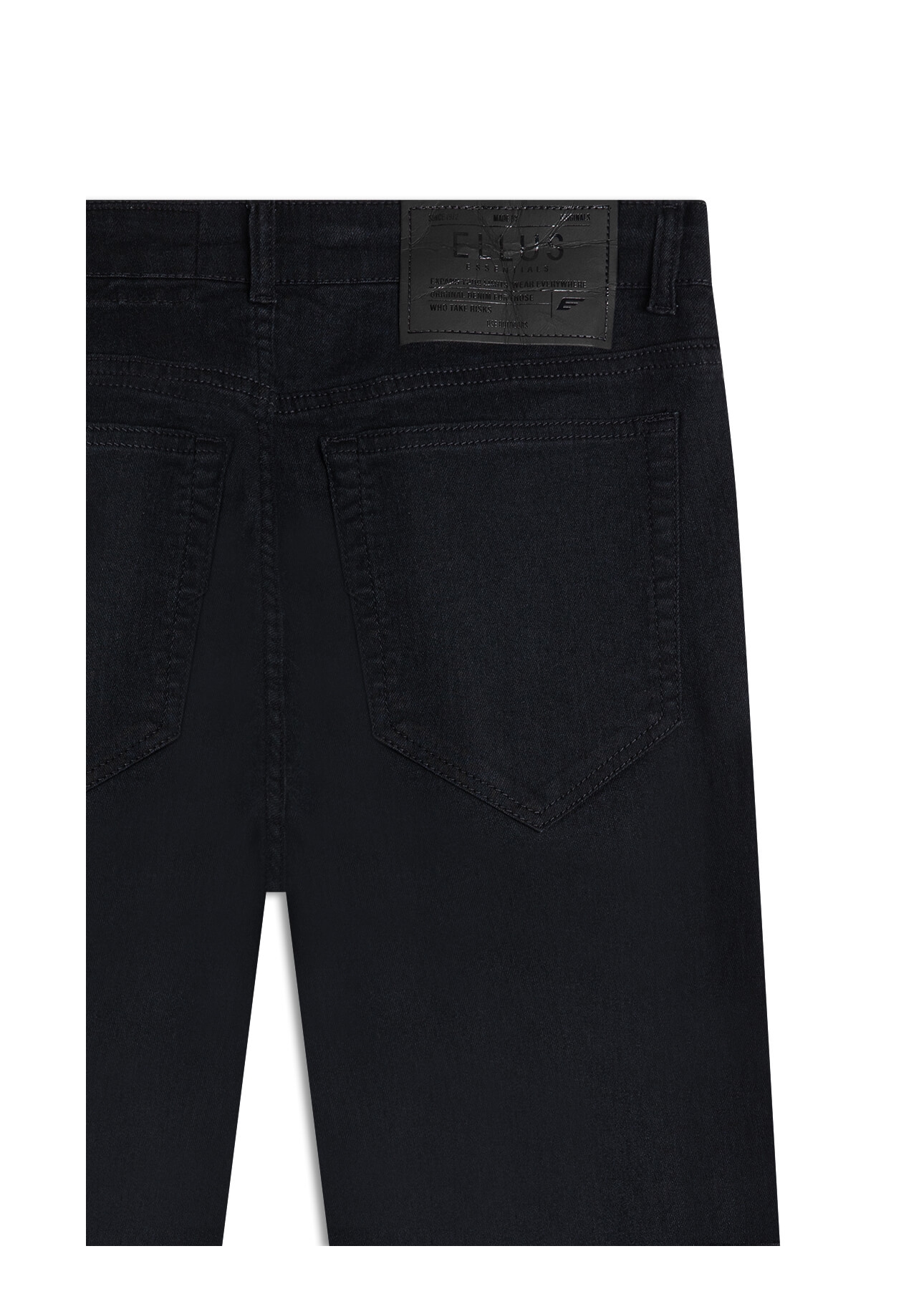 Calça First Black Straight 35 Amaciado