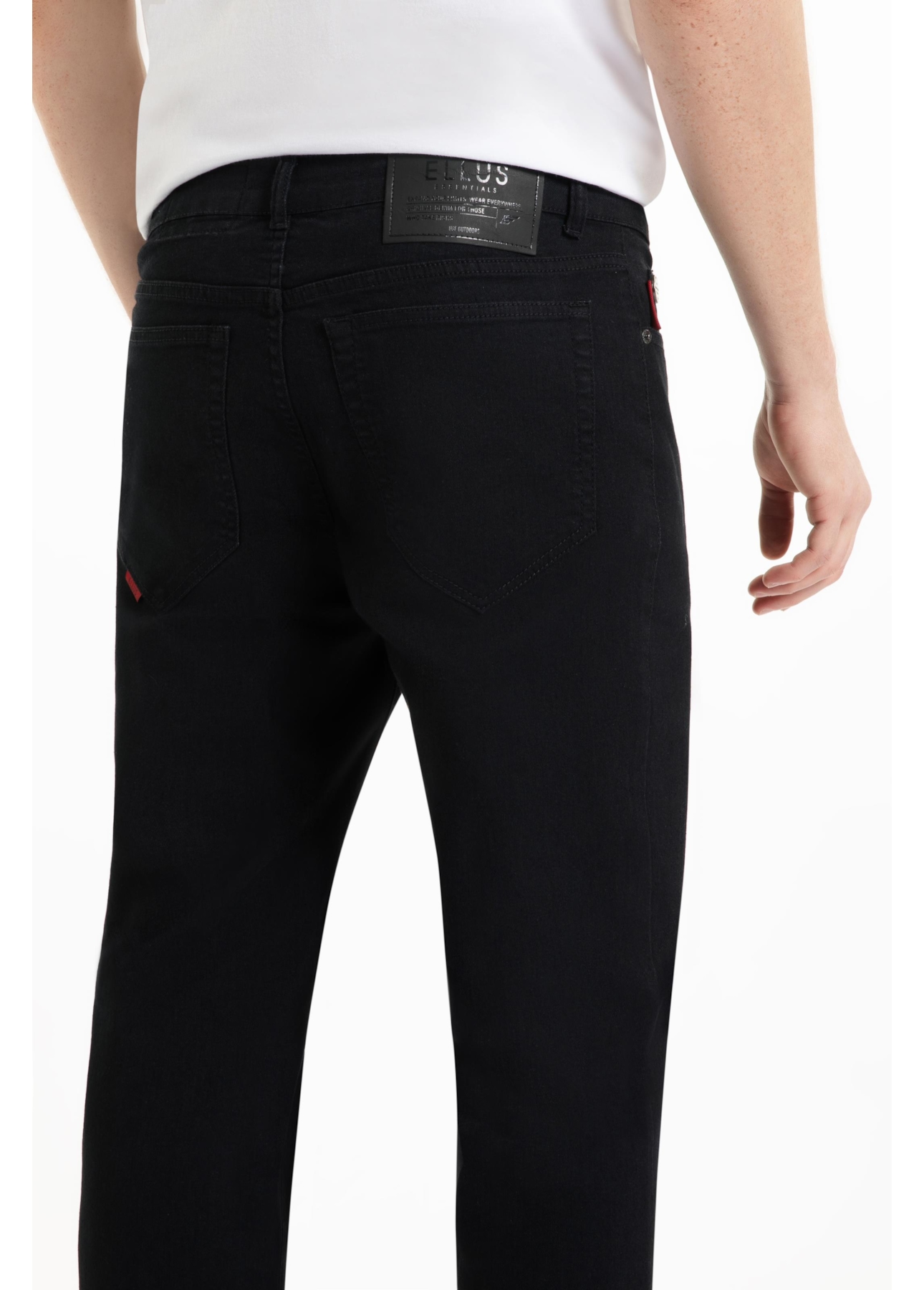 Calça First Black Straight 35 Amaciado