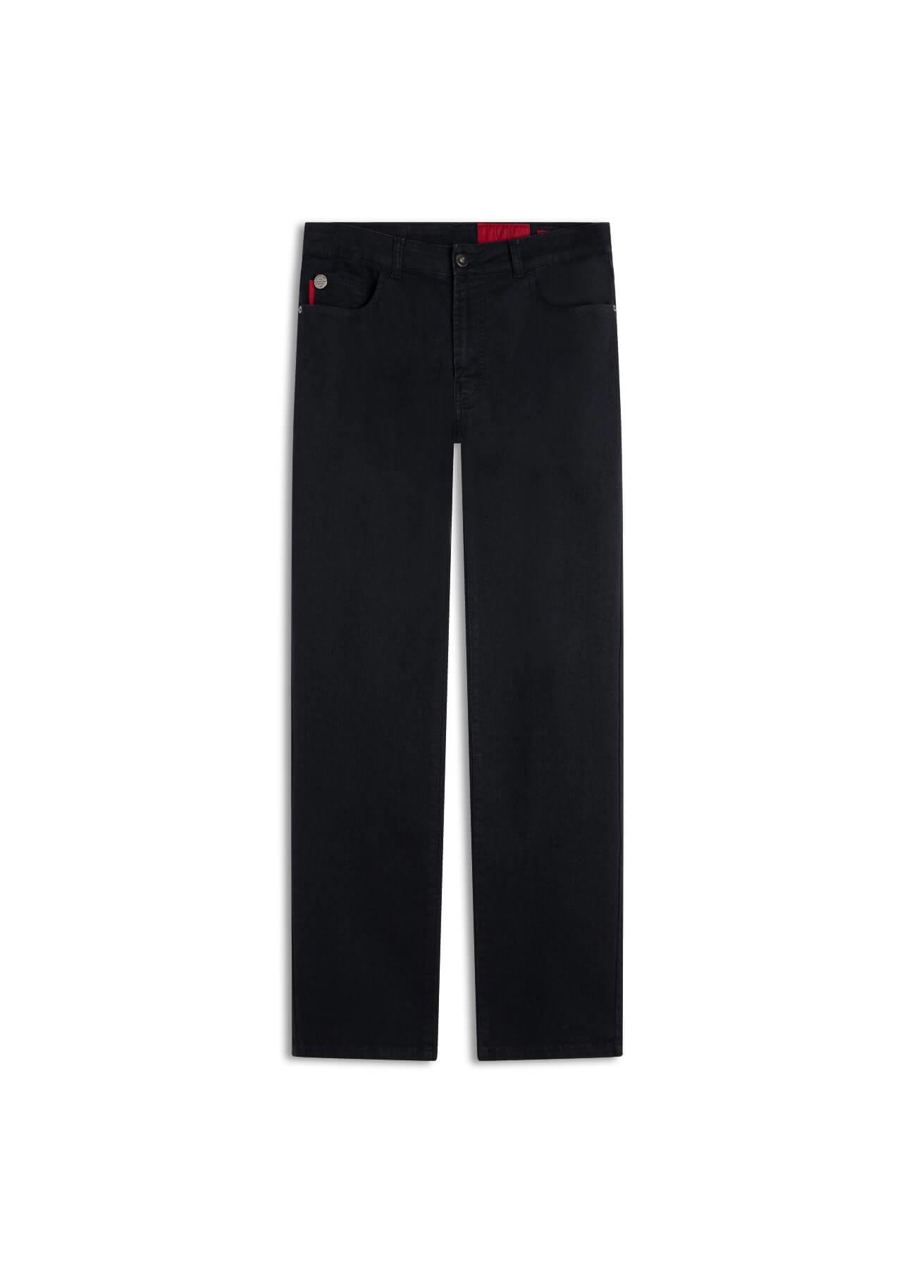 Calça First Black Straight 35 Amaciado