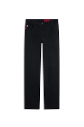 Calça First Black Straight 35 Amaciado