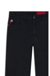 Calça First Black Straight 35 Amaciado