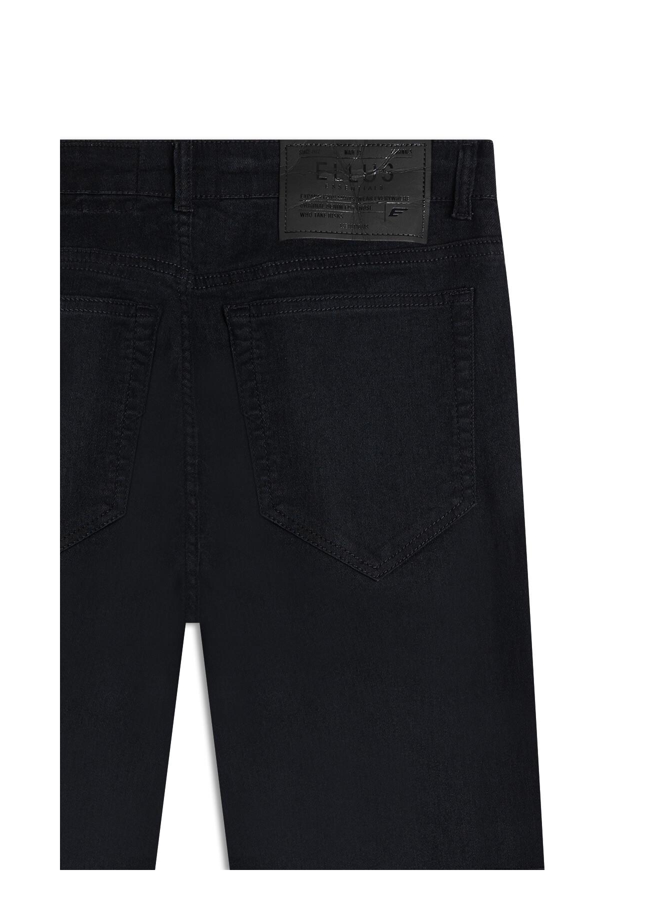 Calça First Black Straight 35 Amaciado