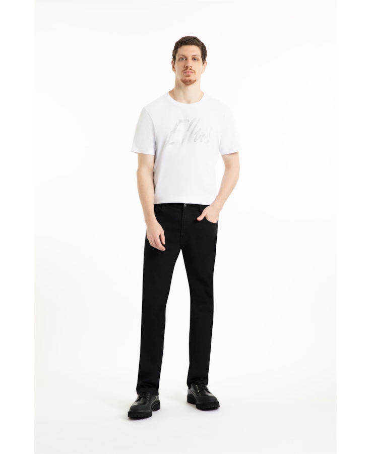 Calça First Black Straight 35 Amaciado