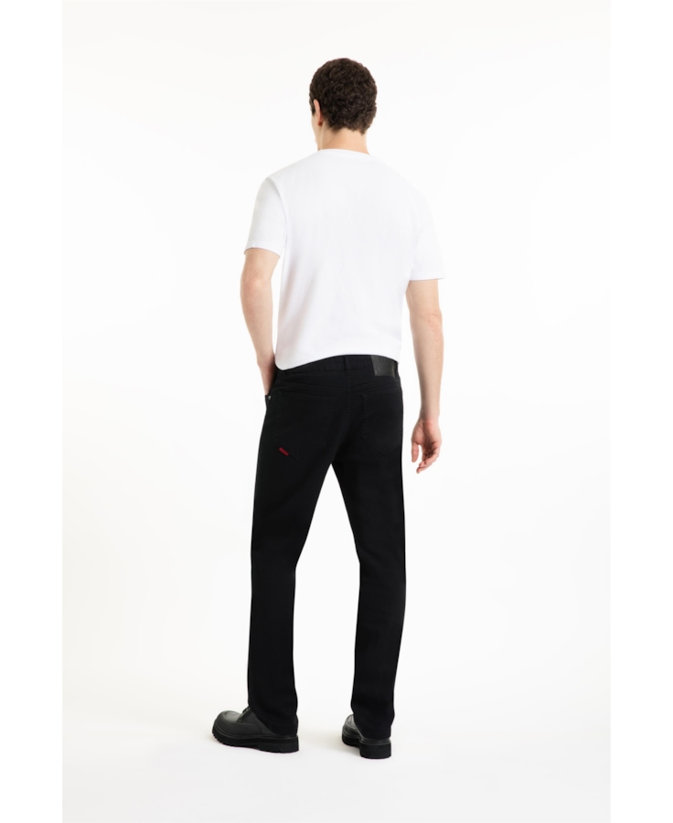 Calça First Black Straight 35 Amaciado