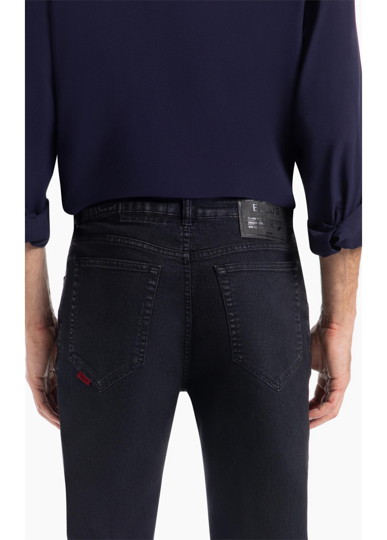 Calça First Black Straight Lav.Black