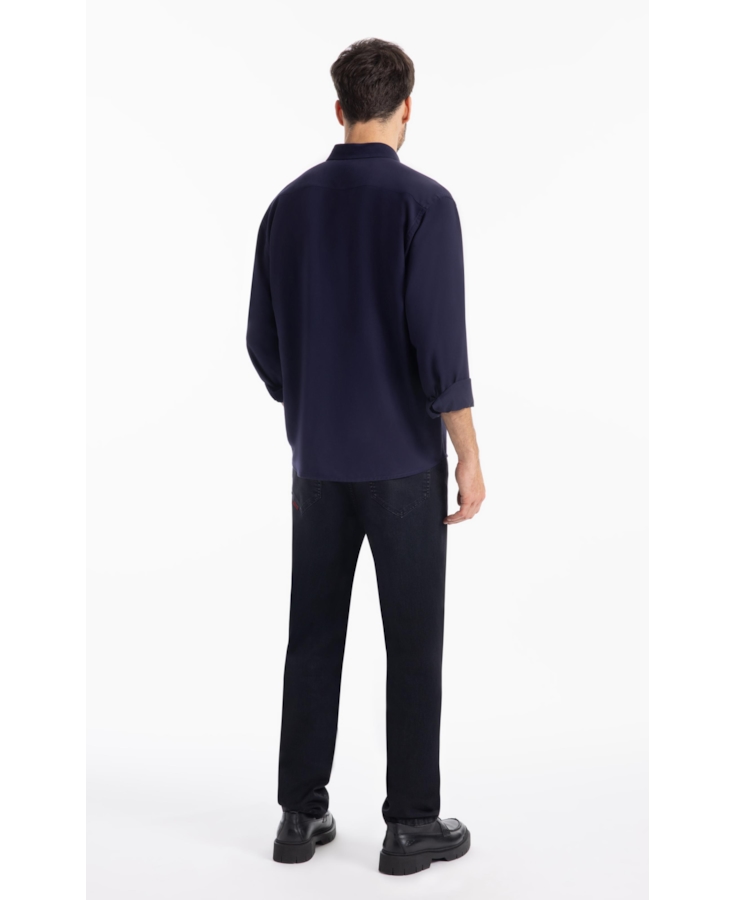 Calça First Black Straight Lav.Black