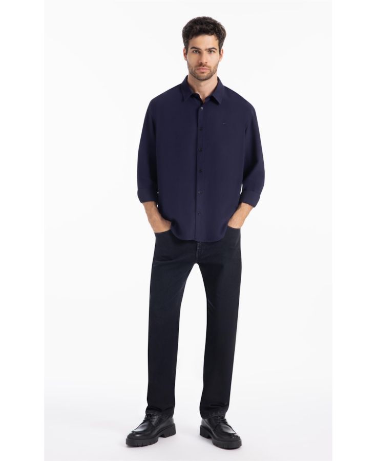 Calça First Black Straight Lav.Black