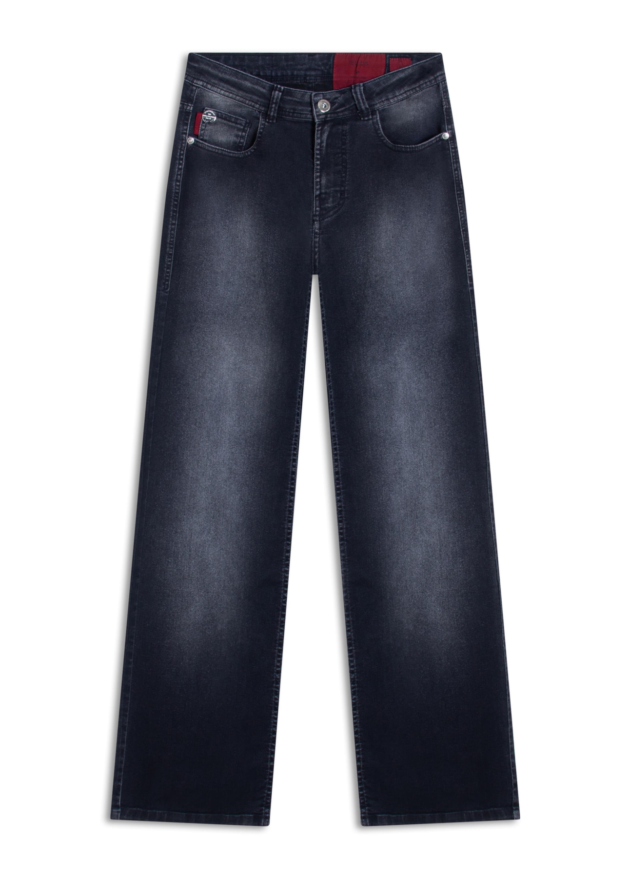 Calça First Black Wide Lav.Escuro