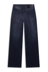Calça First Black Wide Lav.Escuro