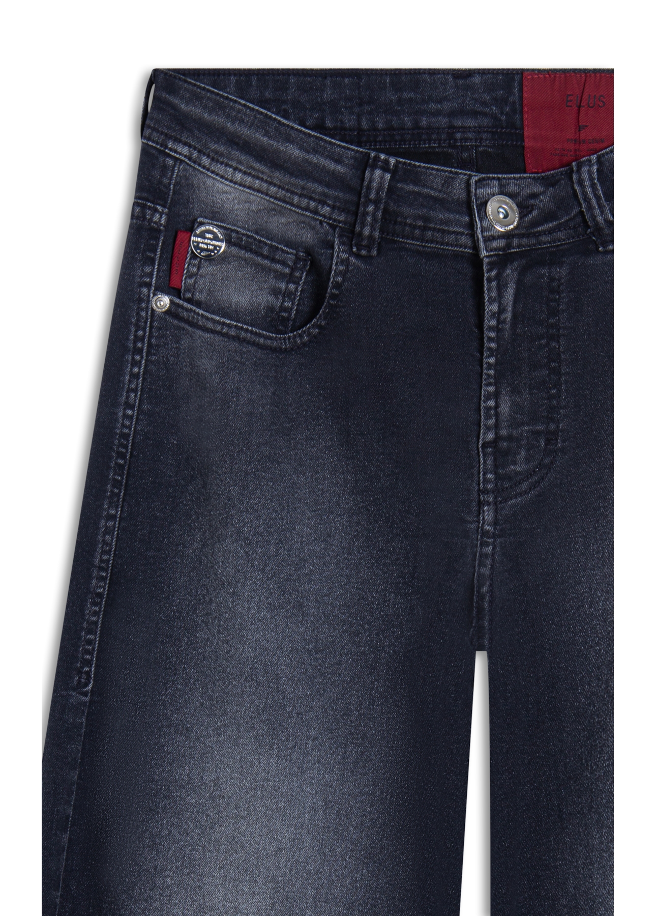Calça First Black Wide Lav.Escuro