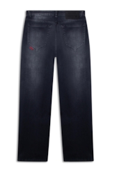 Calça First Black Wide Lav.Escuro