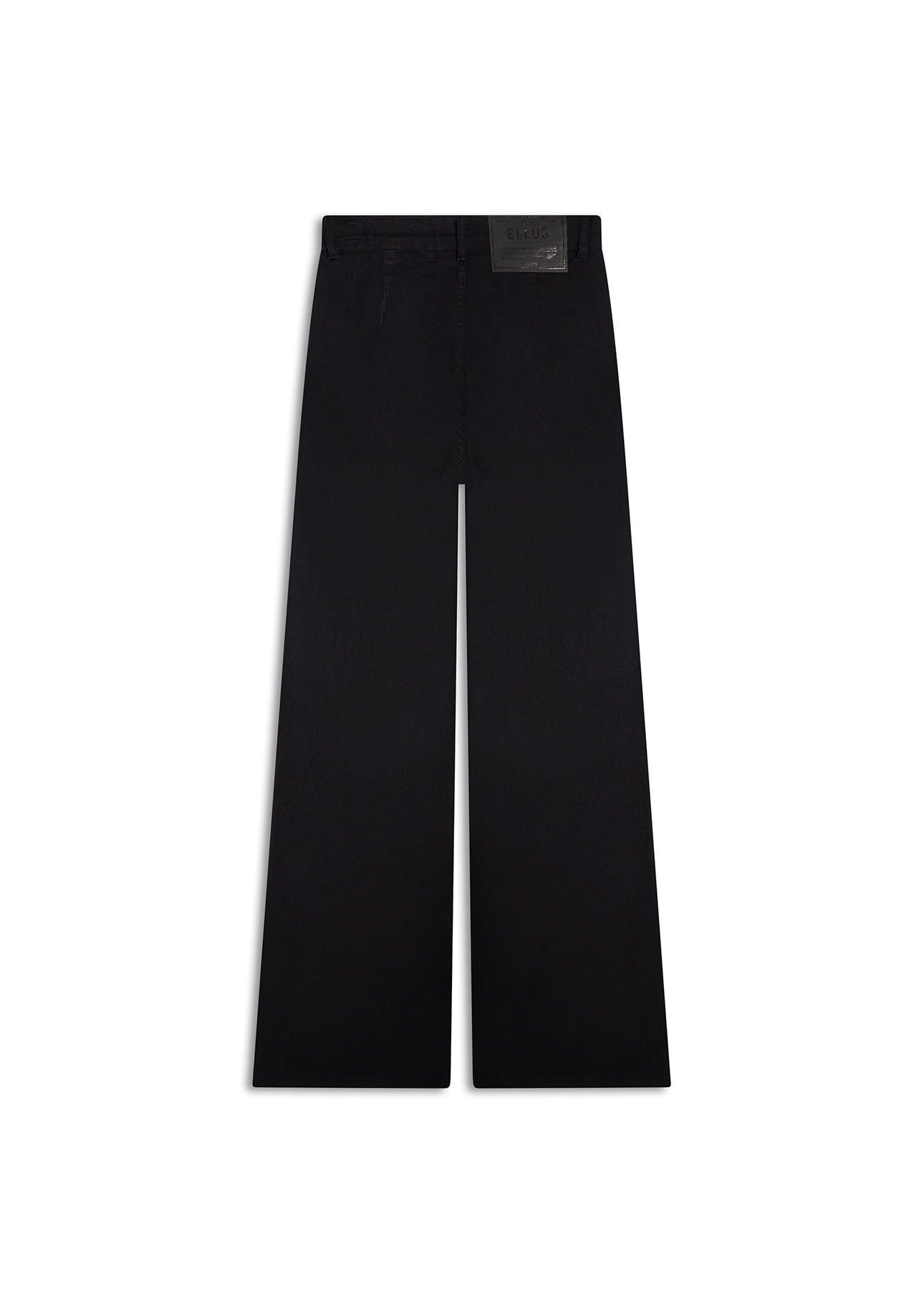 Calça First Black Wide Leg Lav 35 Amaciado