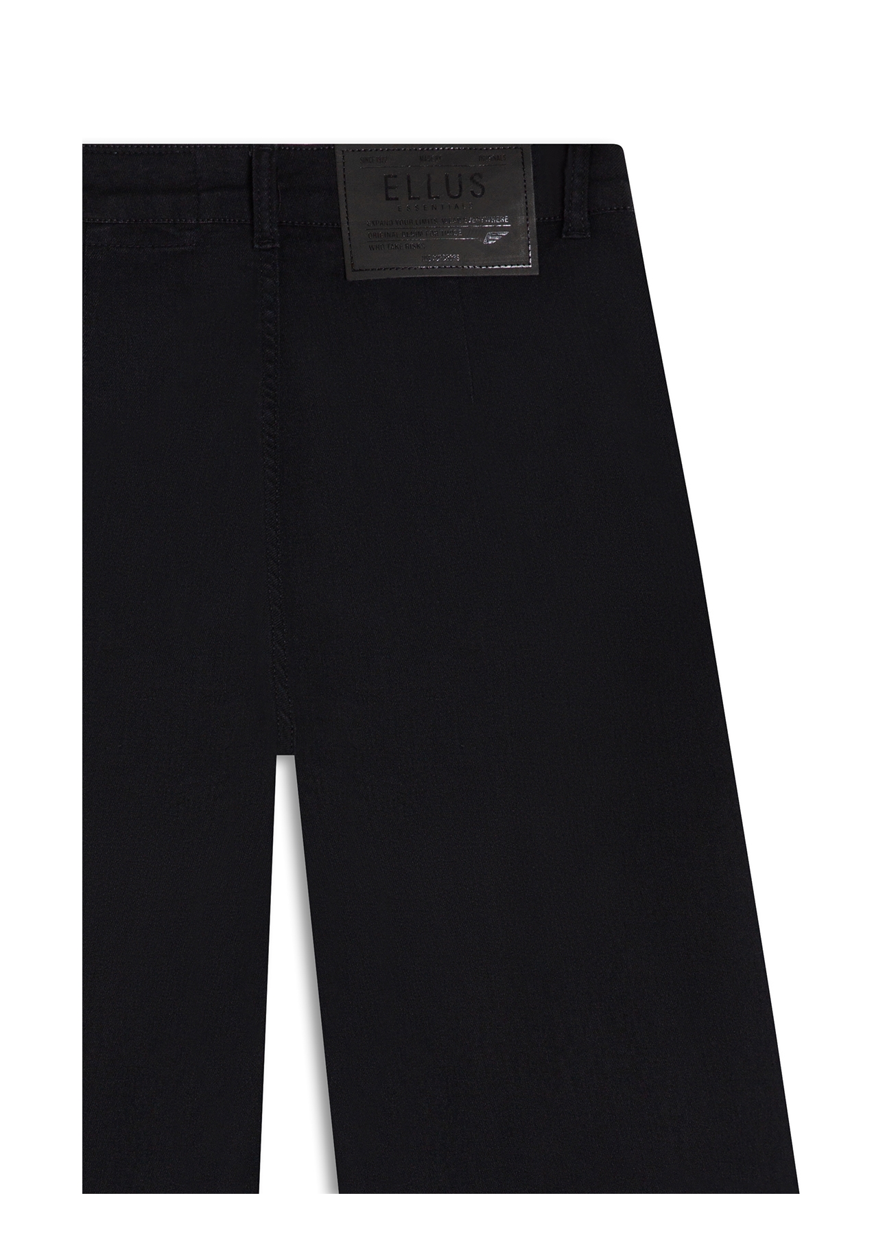 Calça First Black Wide Leg Lav 35 Amaciado