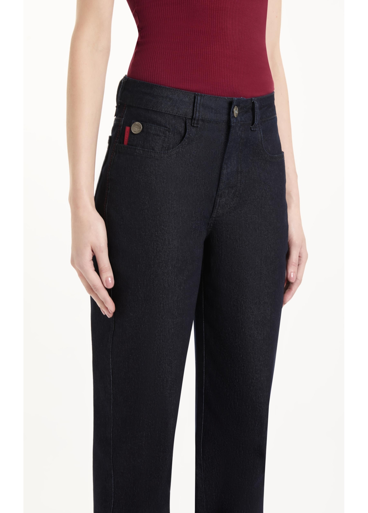 Calça First Blue 35 Amaciado