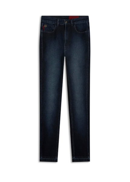 Calça First Blue Gisele  Escuro C/ Used