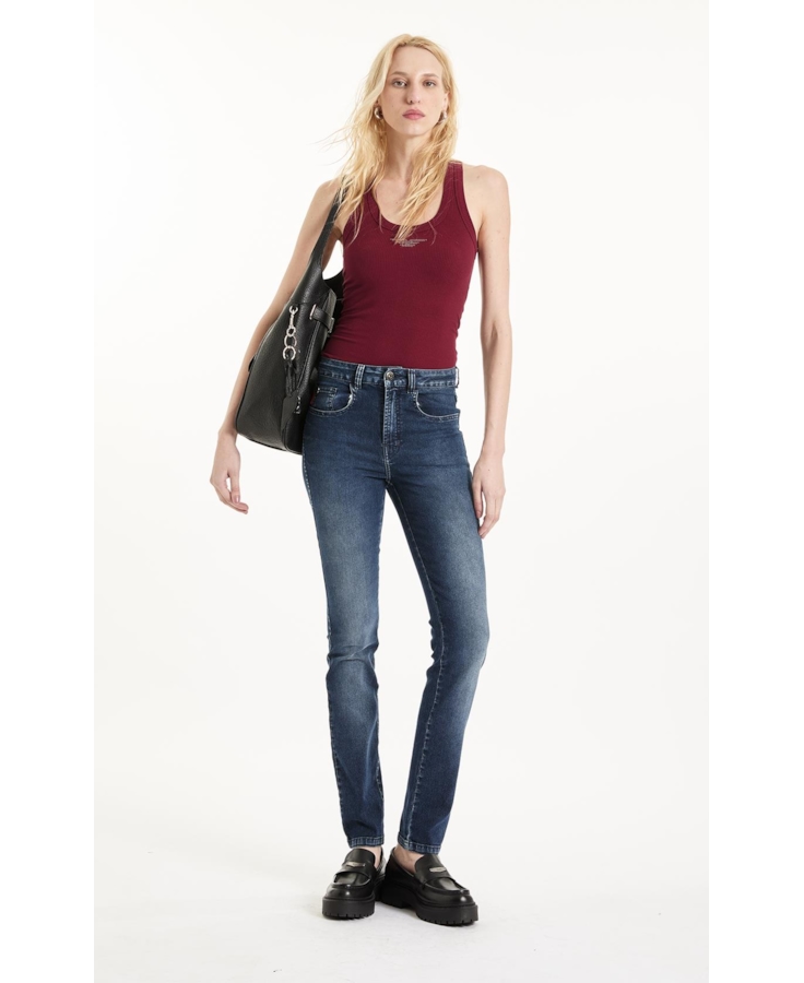 Calça First Blue Gisele Lav.Escuro