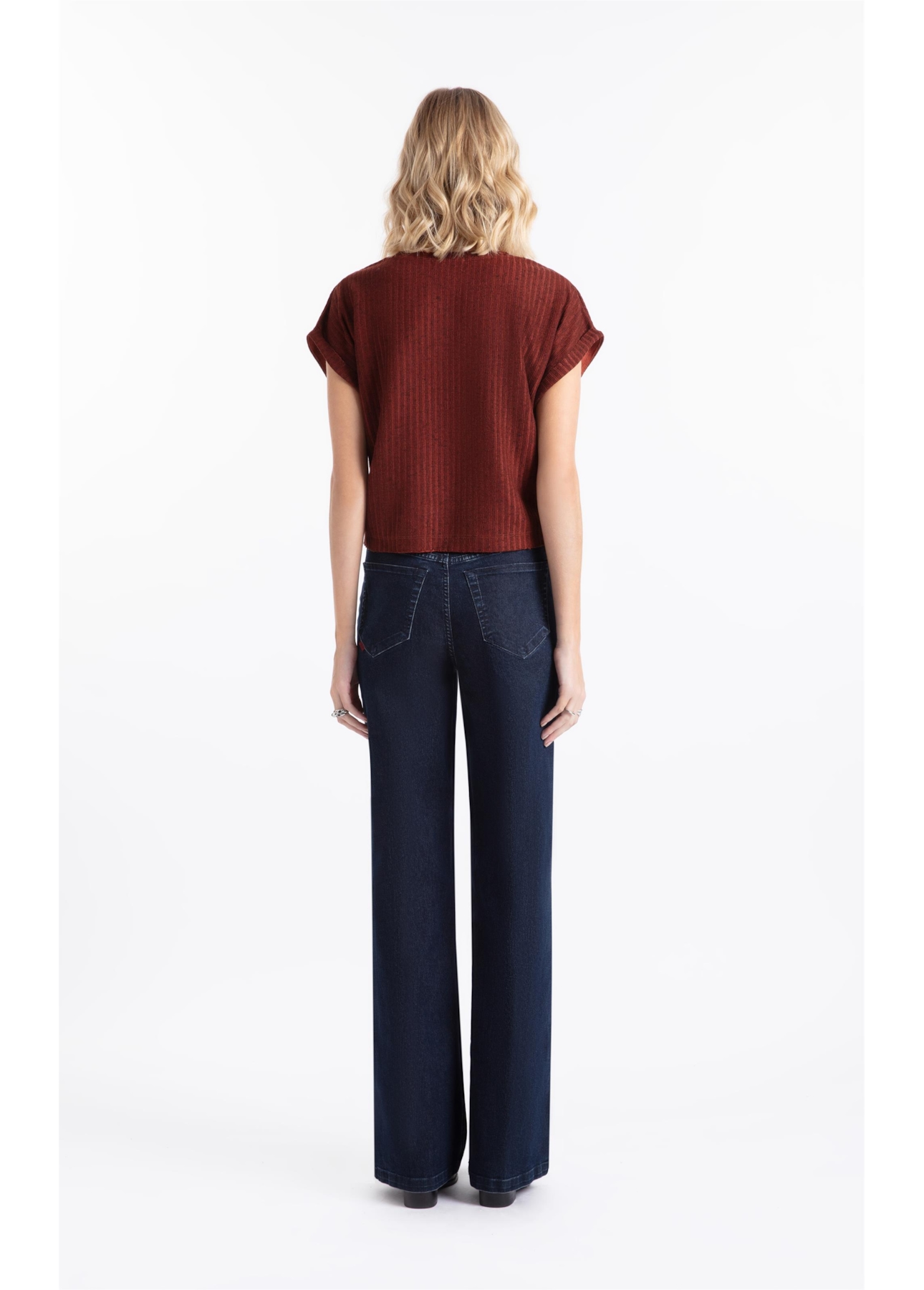 Calça First Blue Gisele Patheph Lav.Escuro