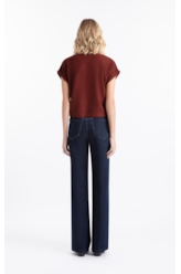 Calça First Blue Gisele Patheph Lav.Escuro