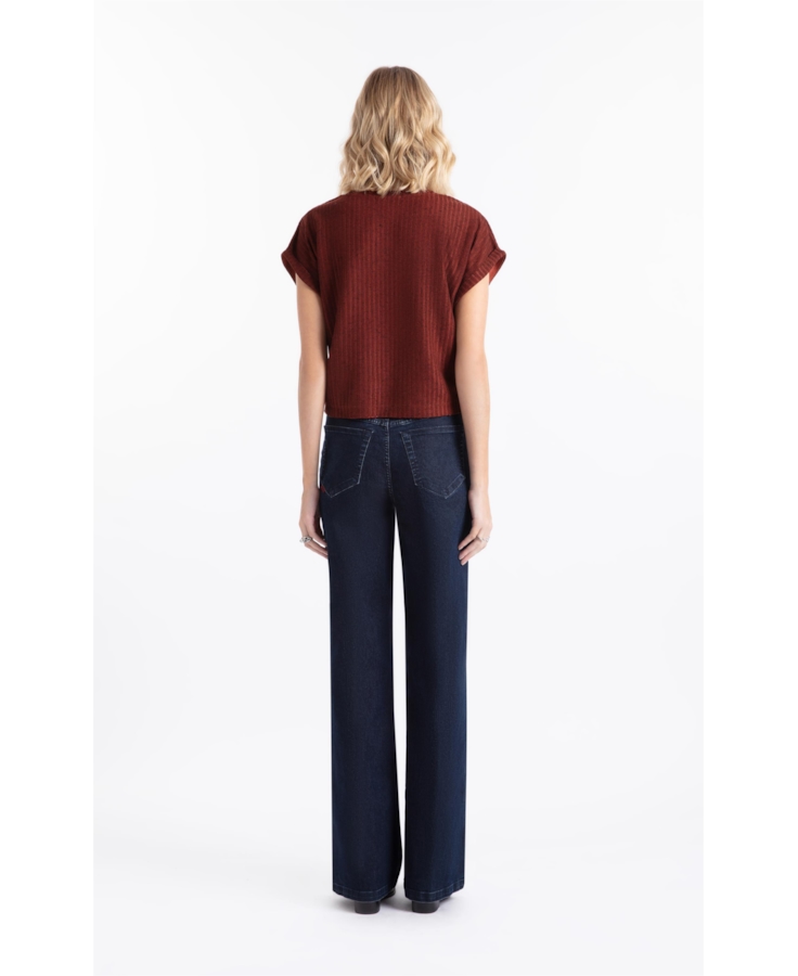 Calça First Blue Gisele Patheph Lav.Escuro