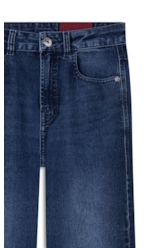 Calça First Blue Gisele Skinny Lav.Escuro