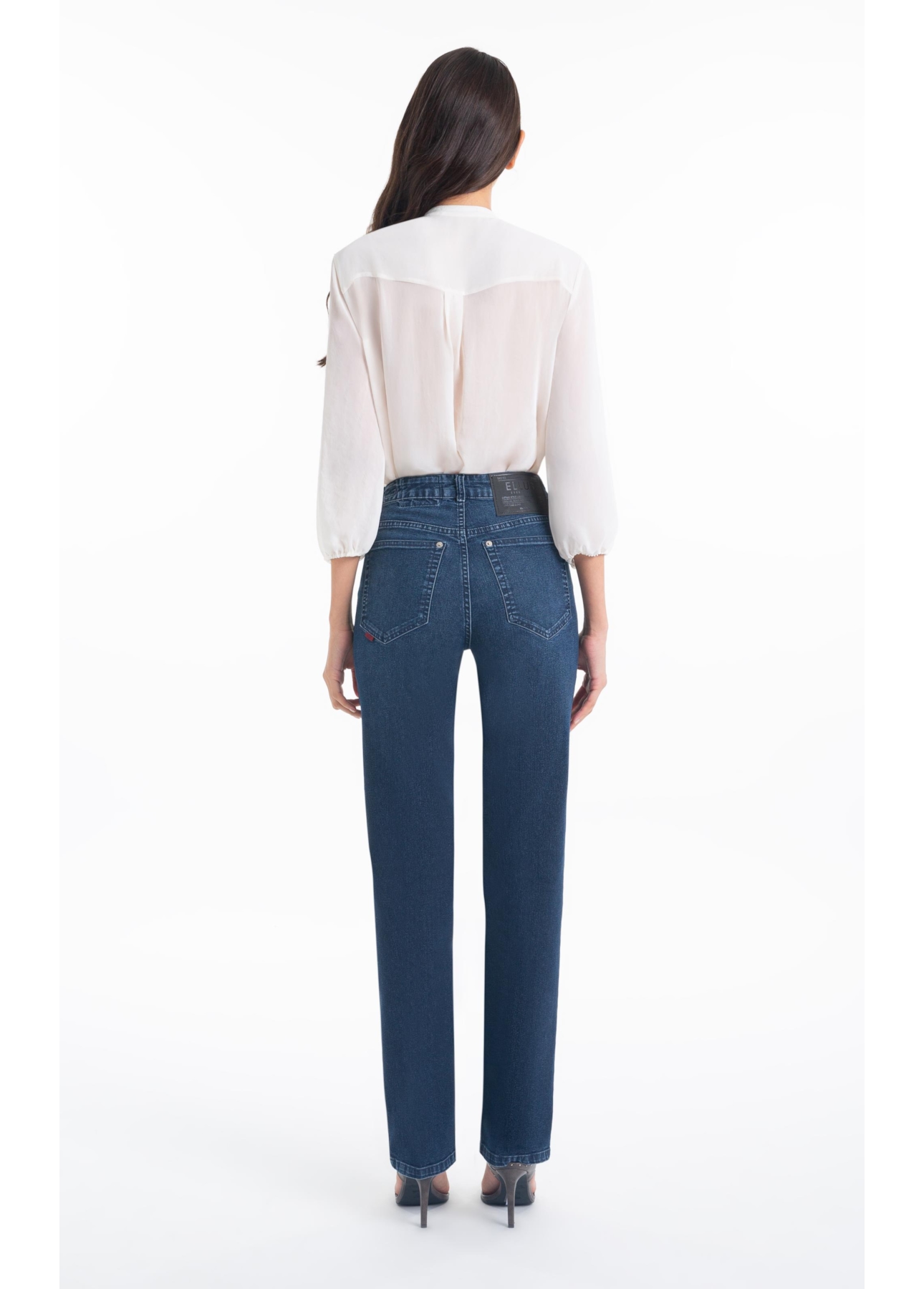 Calça First Blue (Reta) 5 Pockets Lav.Escuro C/ Used 1991-Lav.Escuro C/ Us