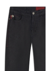 Calça First Blue Reta Amaciado