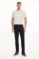 Calça First Blue Skinny 35 Amaciado