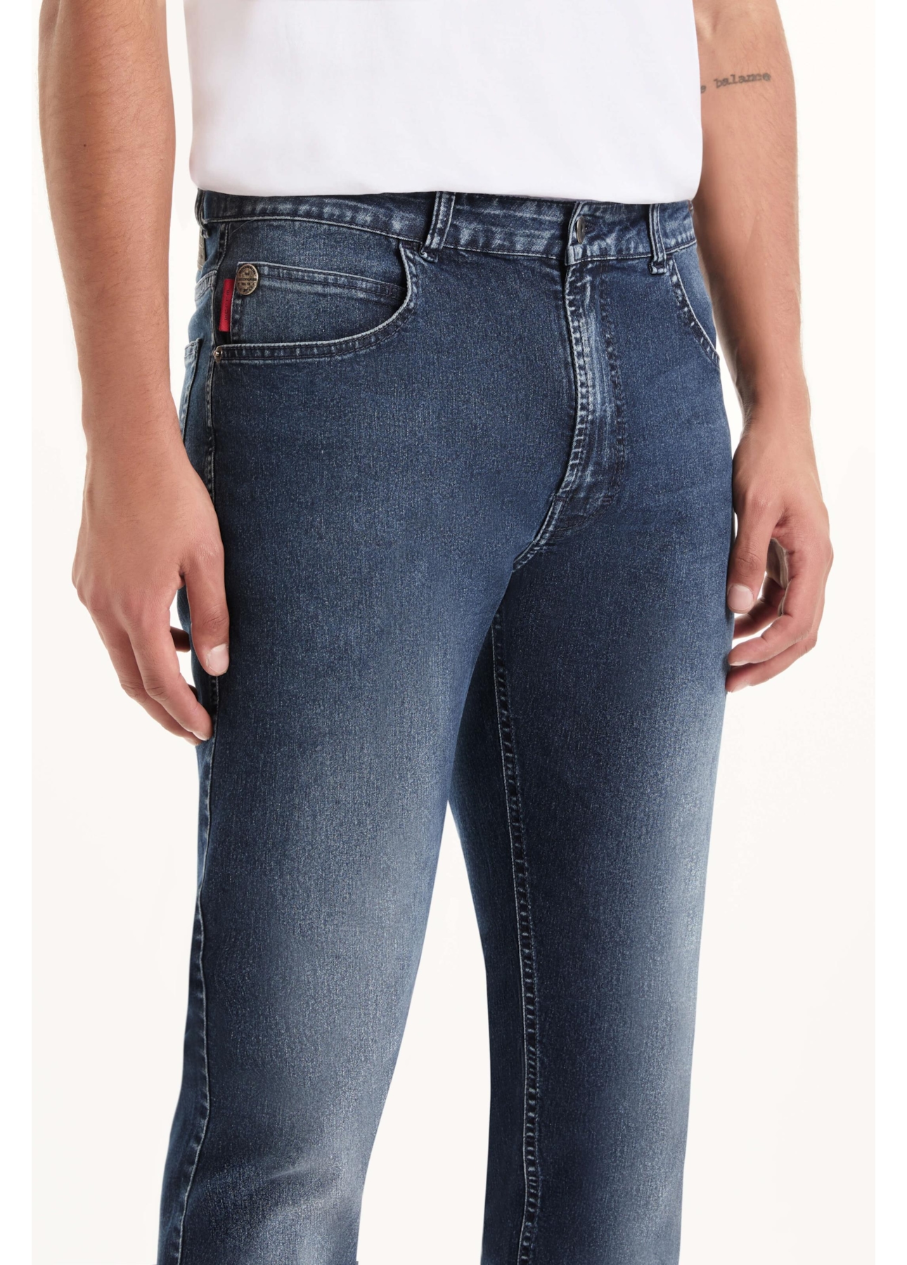 Calça First Blue Skinny Lav.Escuro