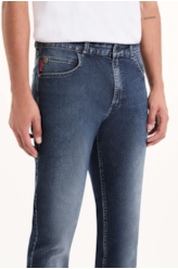 Calça First Blue Skinny Lav.Escuro