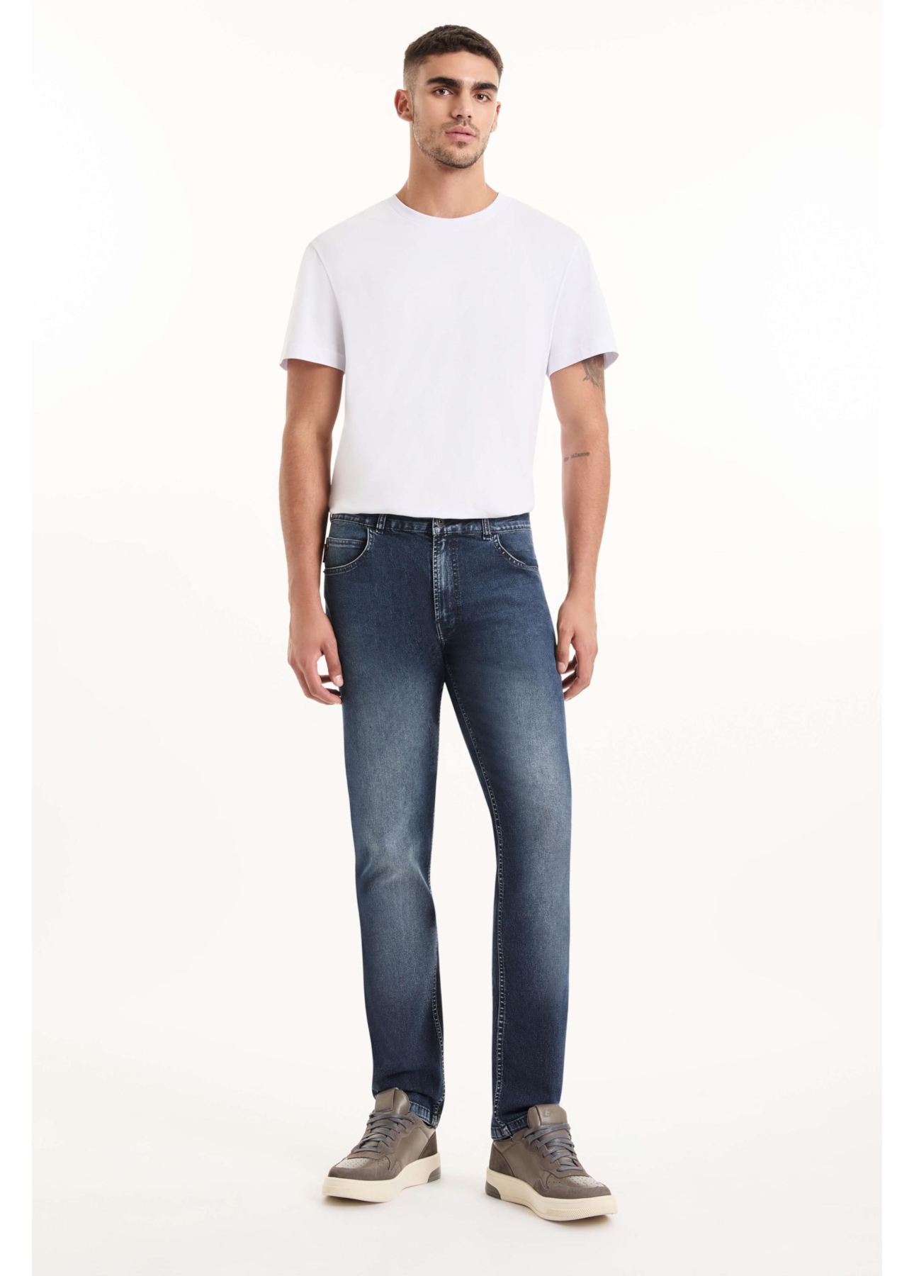 Calça First Blue Skinny Lav.Escuro