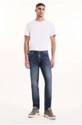 Calça First Blue Skinny Lav.Escuro