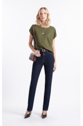 Calça First Blue Skinny Lav. Escuro
