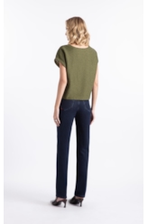 Calça First Blue Skinny Lav. Escuro