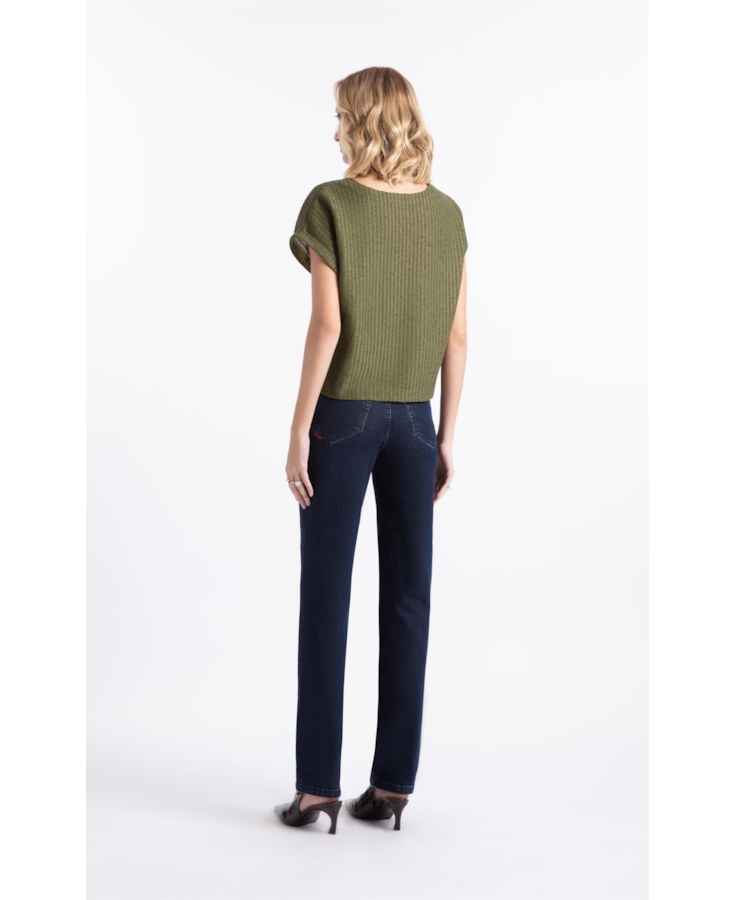 Calça First Blue Skinny Lav. Escuro
