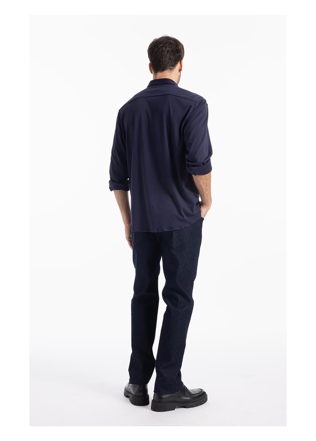 Calça First Blue Slim Amaciado