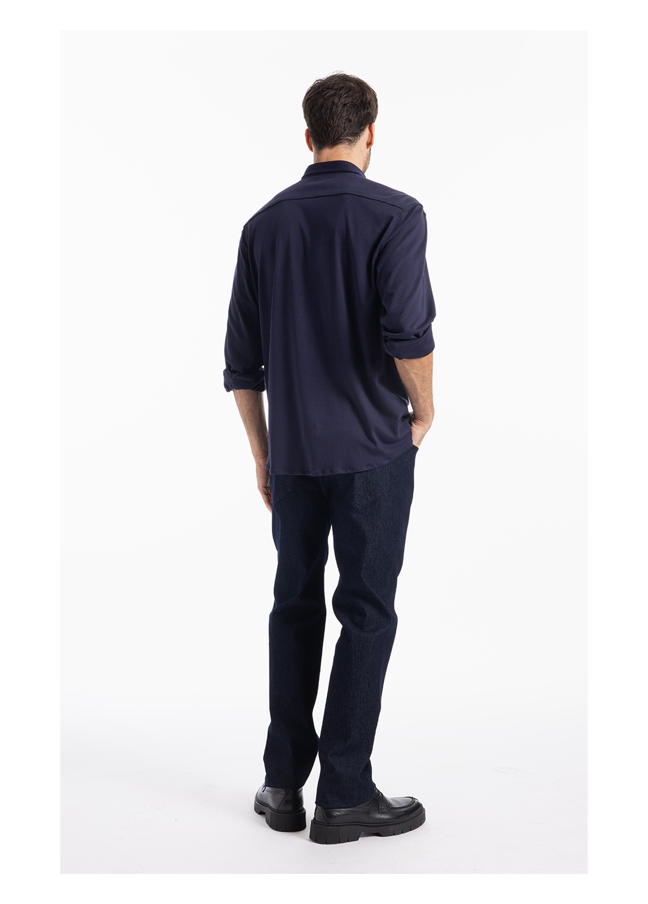 Calça First Blue Slim Amaciado