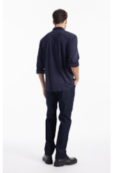Calça First Blue Slim Amaciado