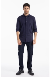 Calça First Blue Slim Amaciado