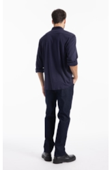 Calça First Blue Slim Amaciado