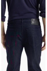 Calça First Blue Slim Amaciado