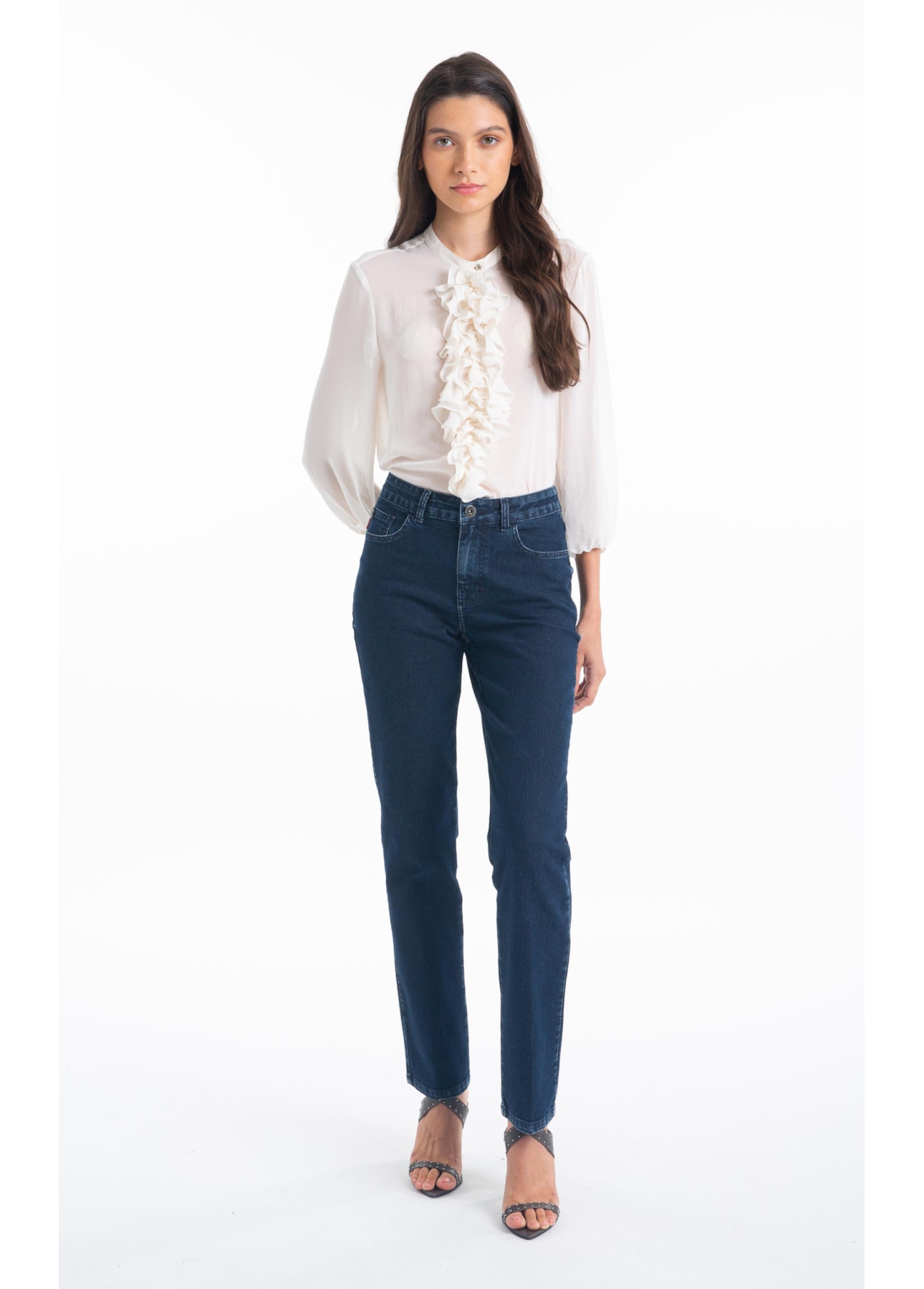 Calça First Blue Slim Lav.Black