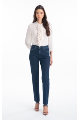 Calça First Blue Slim Lav.Black