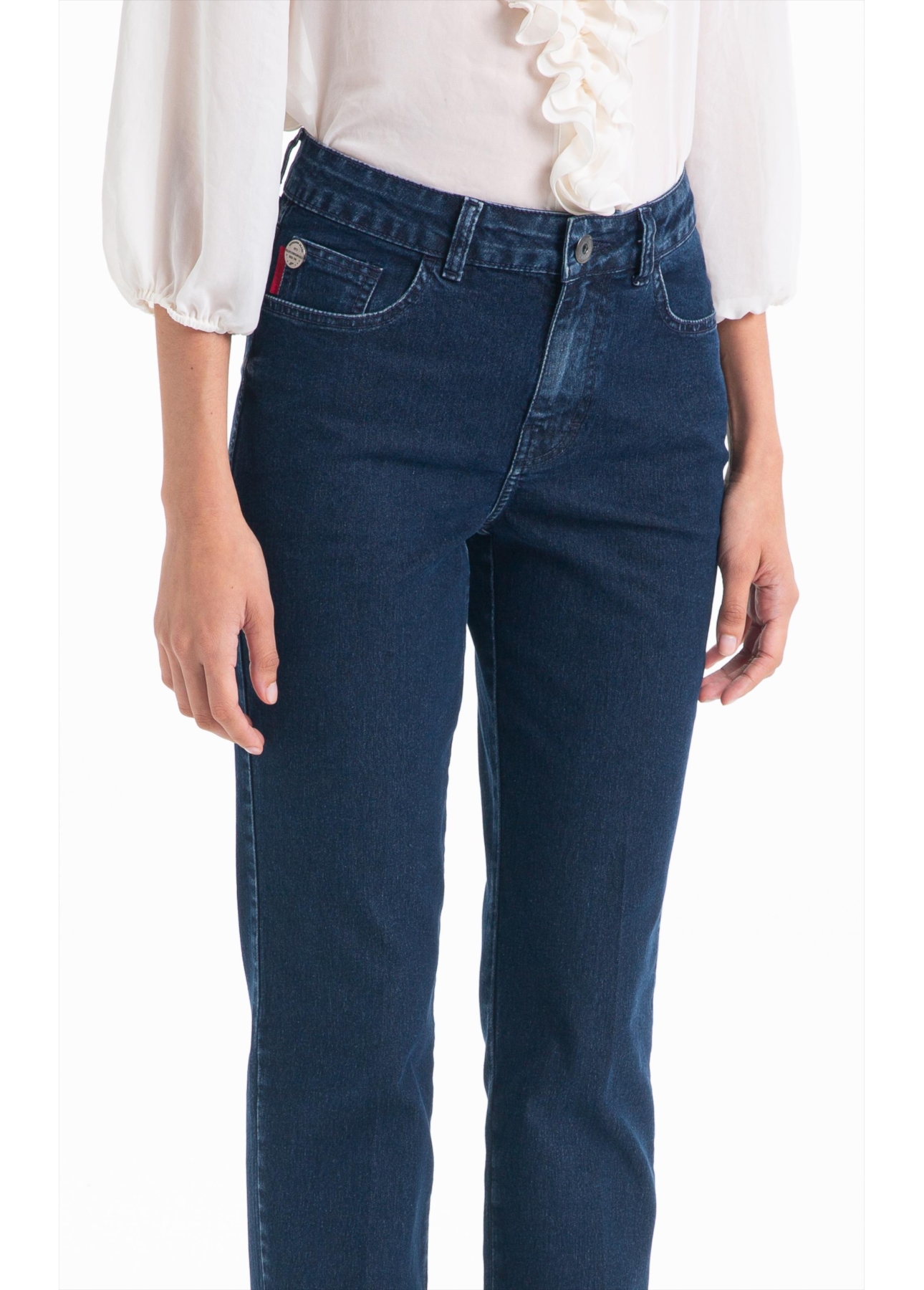 Calça First Blue Slim Lav.Black